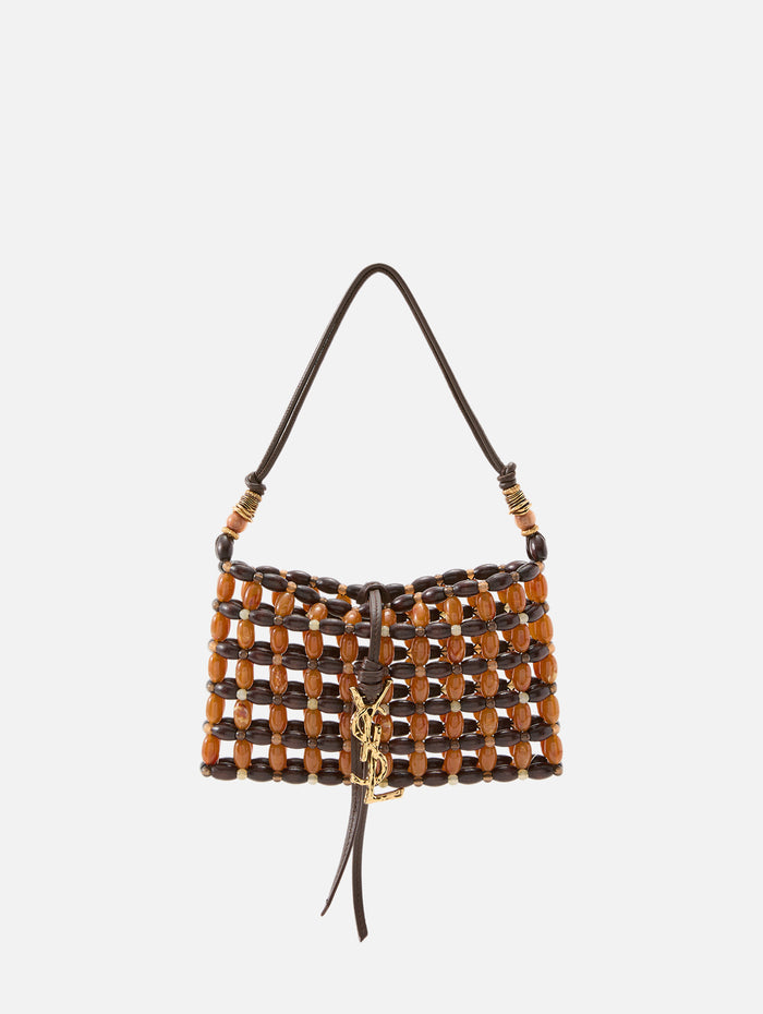 Mini Evening Bag,SAINT LAURENT,BROWN BEIGE,Image 1