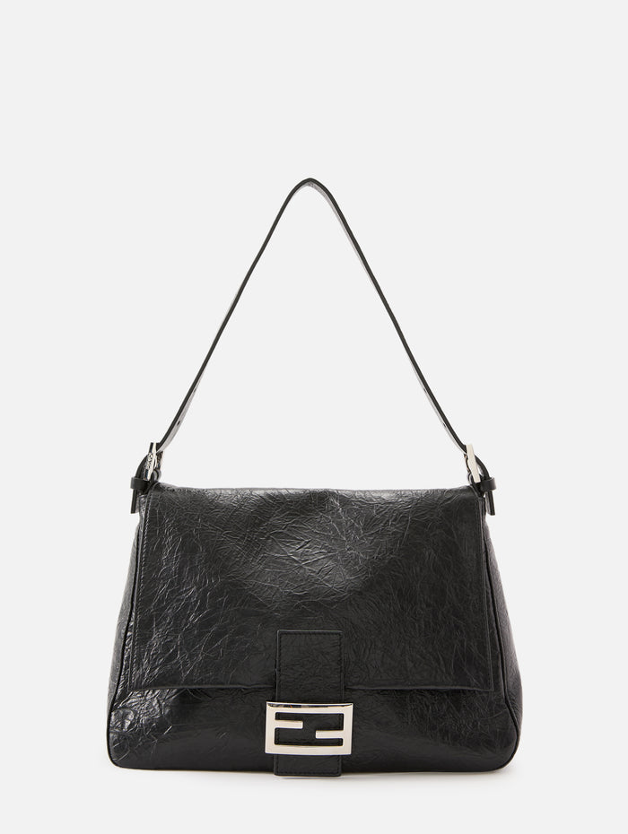 Flap Shoulder Bag,FENDI,BLACK,Image 1