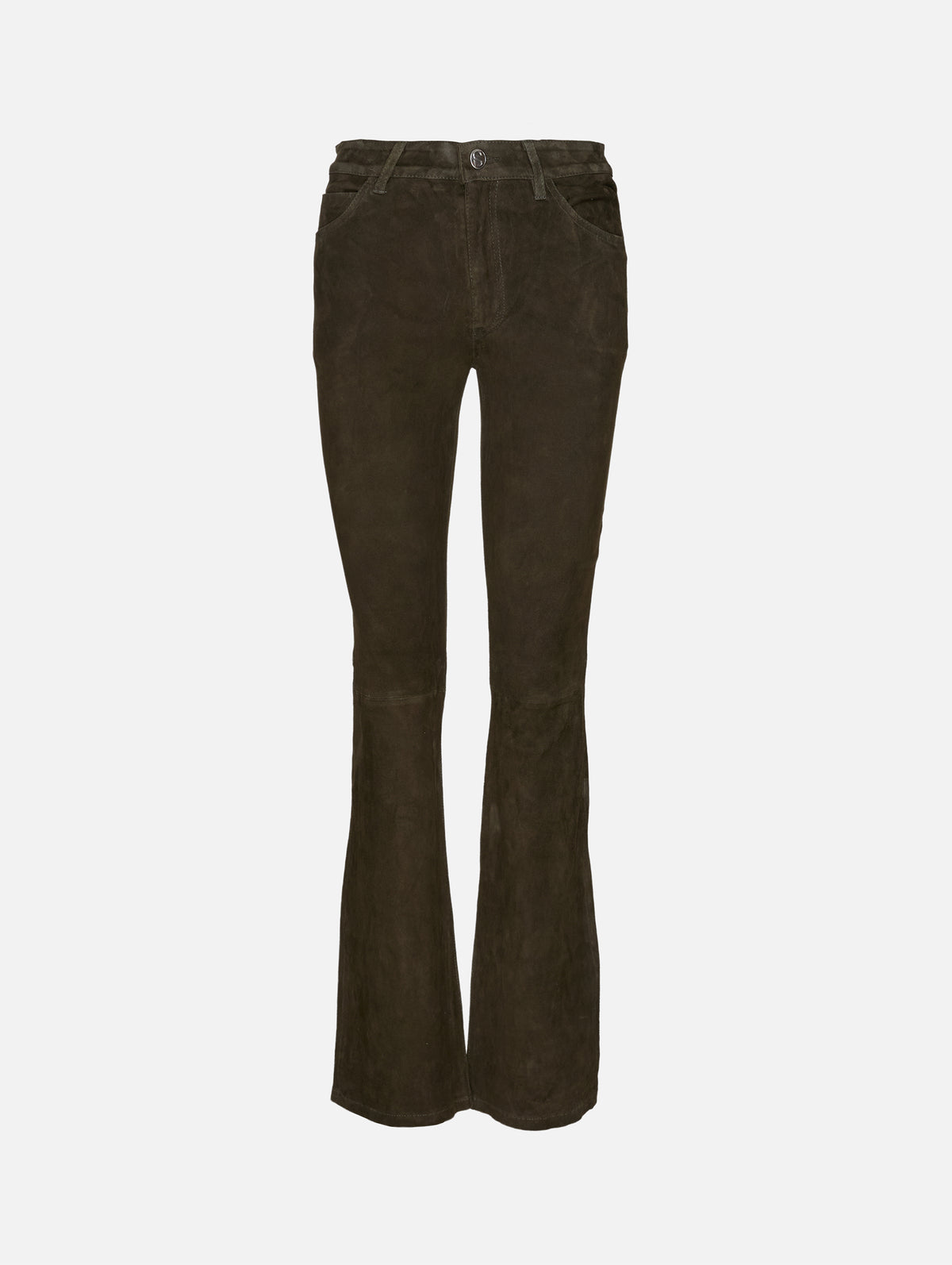 Micro Flare Pant,SPRWMN,LODEN,Image 1