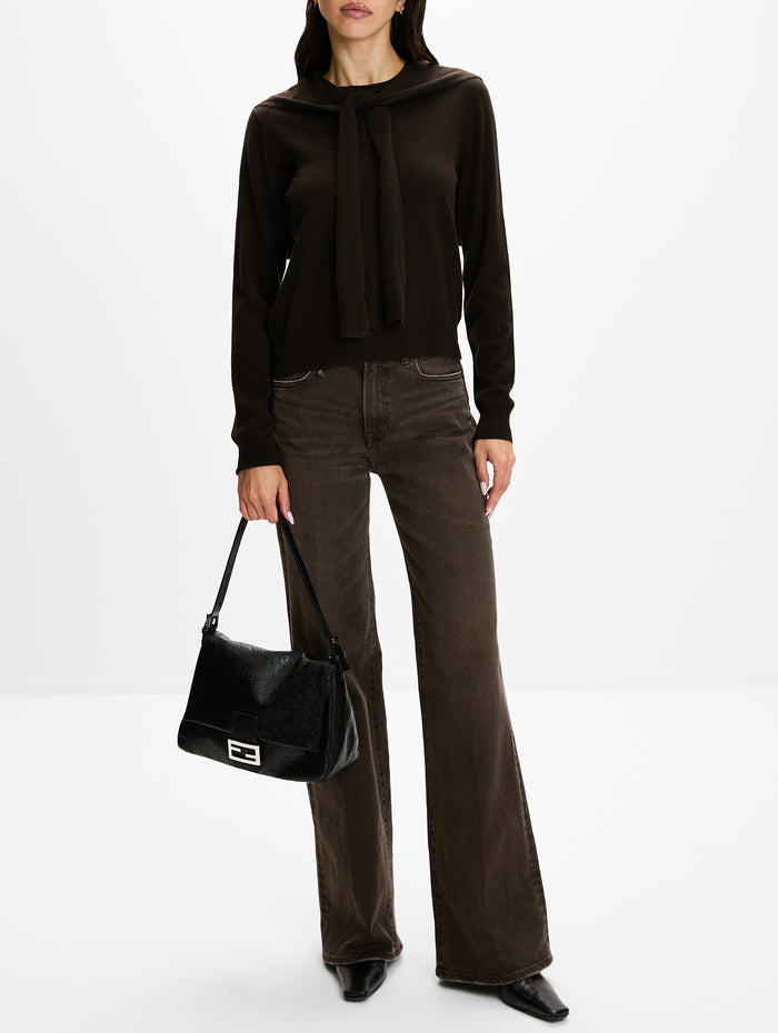 Sonja Sweater,ARCH4,BROWN WOOD,Image 1