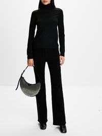 Lune Studs Bag,ALAIA,NOIR,Image 2