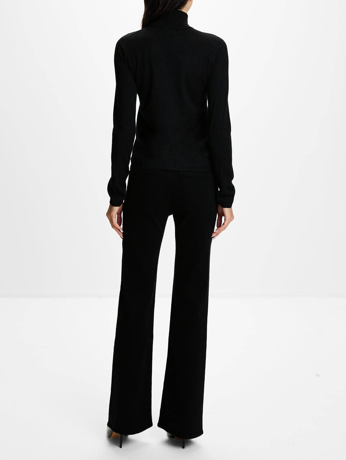 Sweater,MAX MARA,BLACK,Image 3