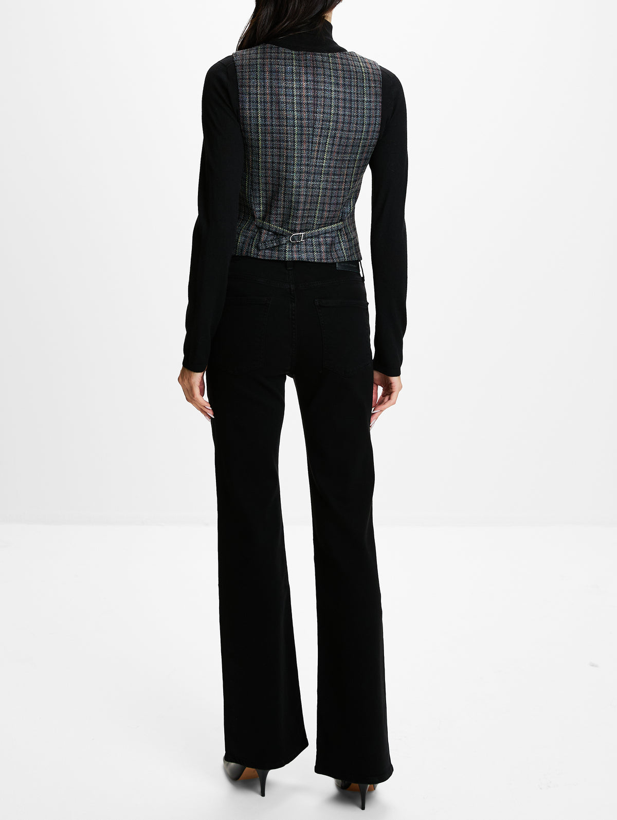 Coleridge Vest,GABRIELA HEARST,CHARCOAL,Image 3