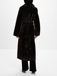 Rien Coat,ARMA,COFFEE BEAN,Image 3