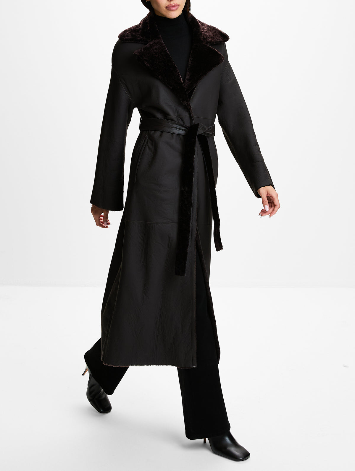 Rien Coat,ARMA,COFFEE BEAN,Image 5