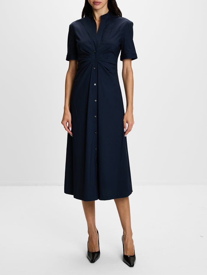 Noor Dress,CALLAS MILANO,NAVY,Image 1
