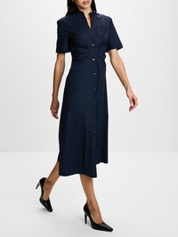Noor Dress,CALLAS MILANO,NAVY,Image 3