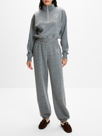 Boyfriend Sweatpant,ÉTERNE,DARK HEATHER GREY,Image 2