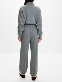 Boyfriend Sweatpant,ÉTERNE,DARK HEATHER GREY,Image 3