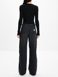 Carpenter Pant,DENIMIST,WORN BLACK CANVAS,Image 3