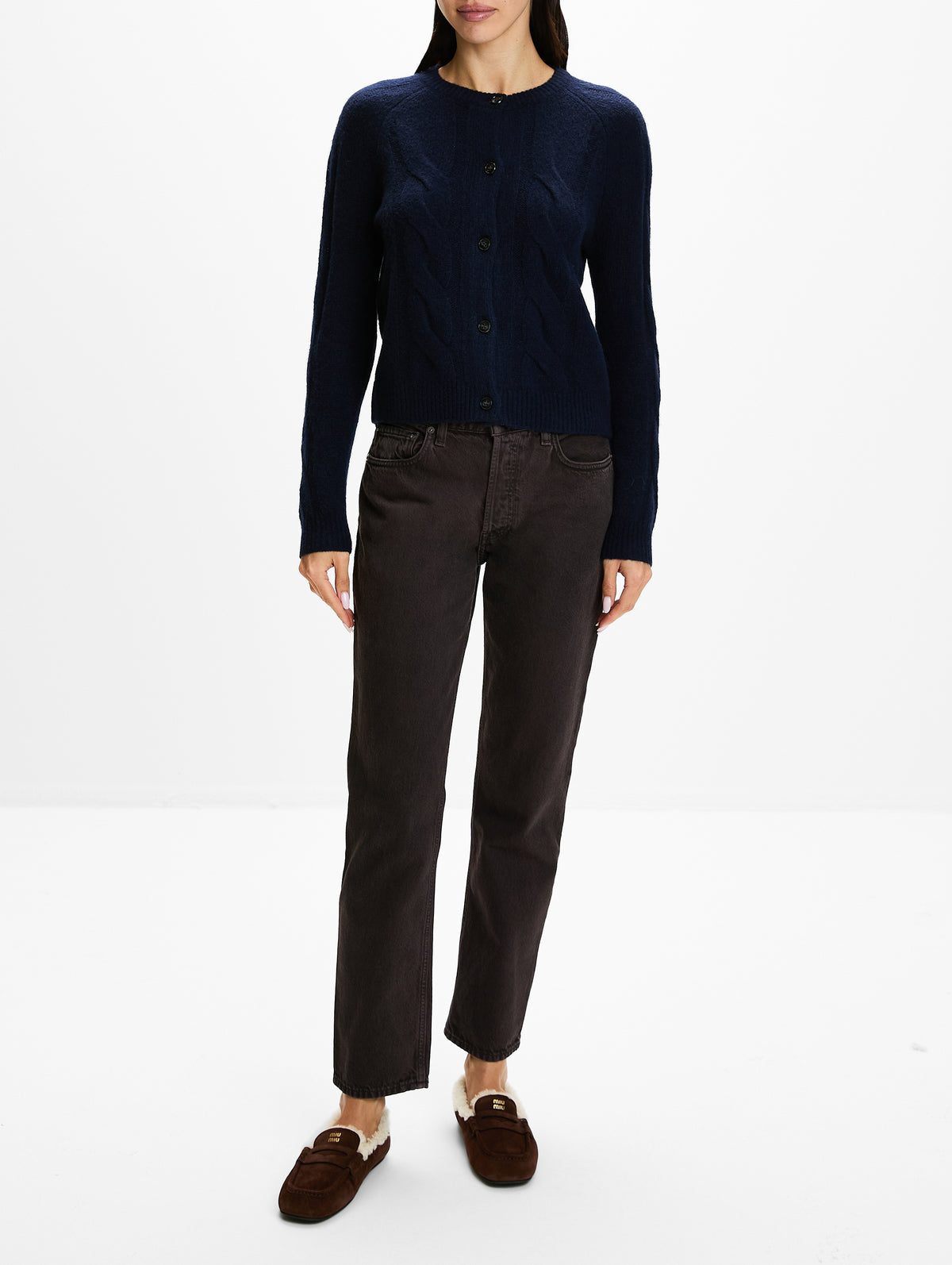 Gwyneth Cardigan,LISA YANG,NAVY,Image 2