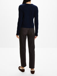 Gwyneth Cardigan,LISA YANG,NAVY,Image 3