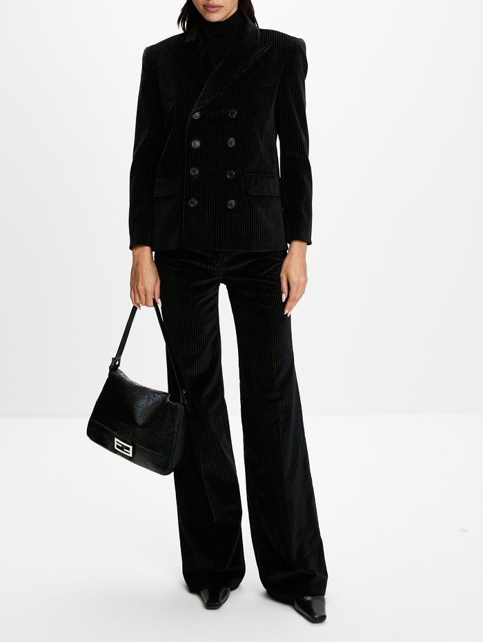 Flap Shoulder Bag,FENDI,BLACK,Image 2