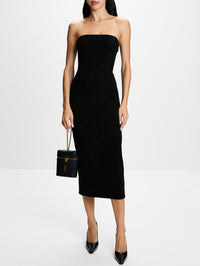 Tube Dress,SPRWMN,BLACK,Image 2