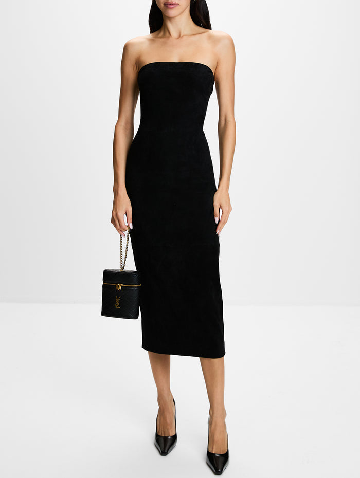 Tube Dress,SPRWMN,BLACK,Image 1