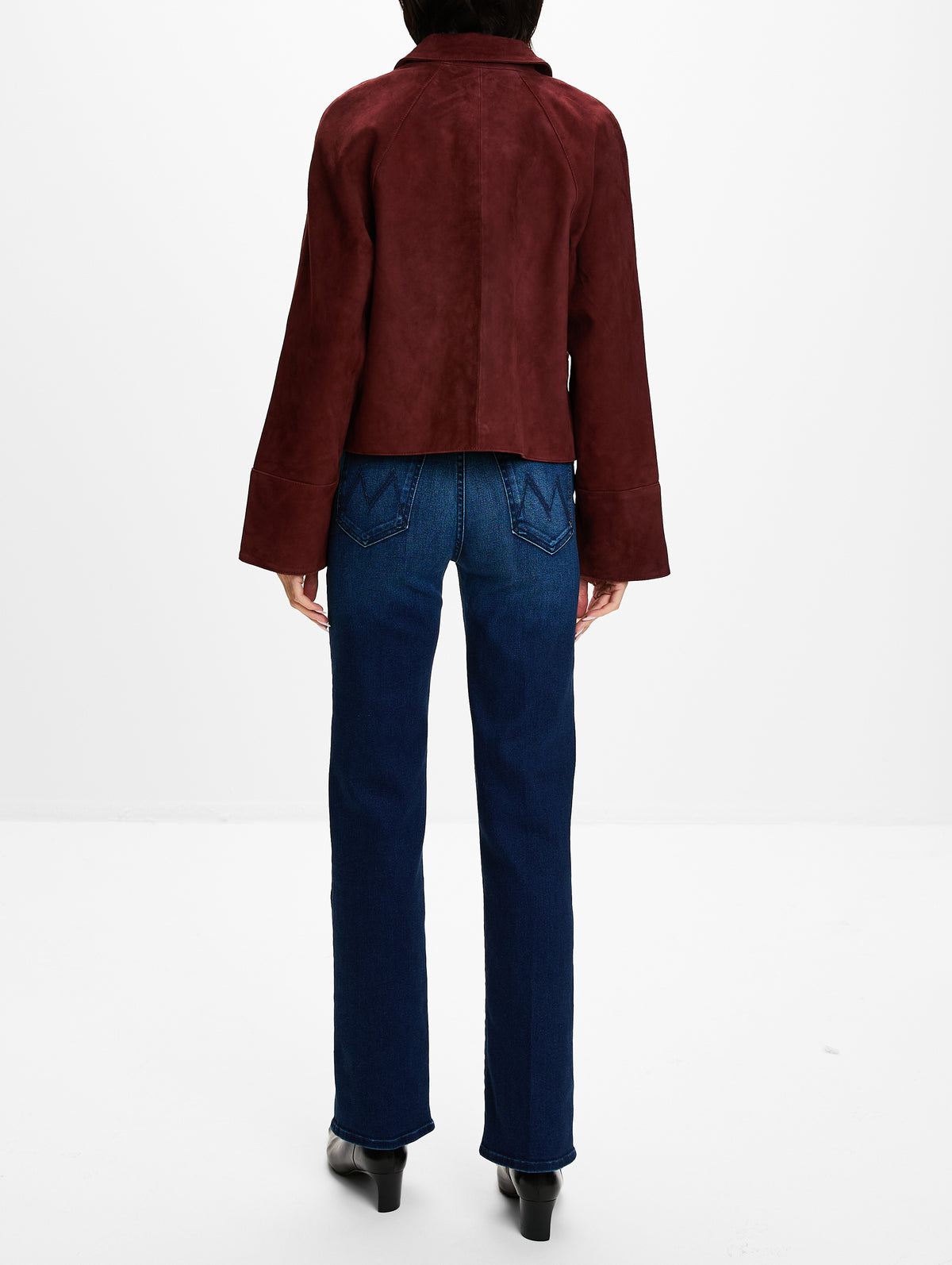 Gidget Jacket,TANYA TAYLOR,DEEP REDWOOD,Image 3