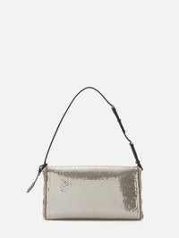 Devain Shoulder Bag,VALENTINO GARAVANI,SILVER,Image 2
