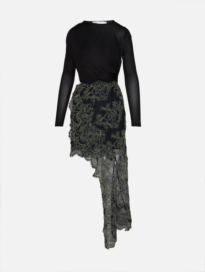 Vera Dress,CHRISTOPHER ESBER,FENNEL/BLACK,Image 1