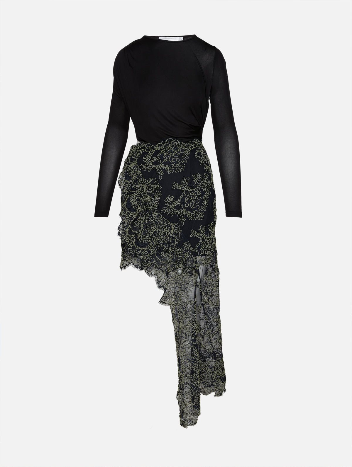 Vera Dress,CHRISTOPHER ESBER,FENNEL/BLACK,Image 2