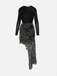 Vera Dress,CHRISTOPHER ESBER,FENNEL/BLACK,Image 2