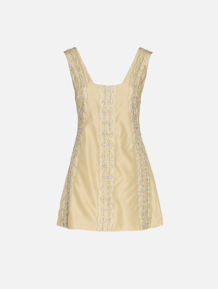 Elaiza Mini Dress,KALLMEYER,CITRINE,Image 2