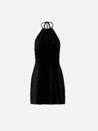 Francine Dress,BERNADETTE,BLACK VELVET,Image 1