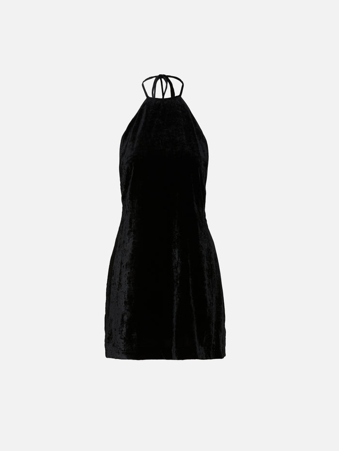 Francine Dress,BERNADETTE,BLACK VELVET,Image 1