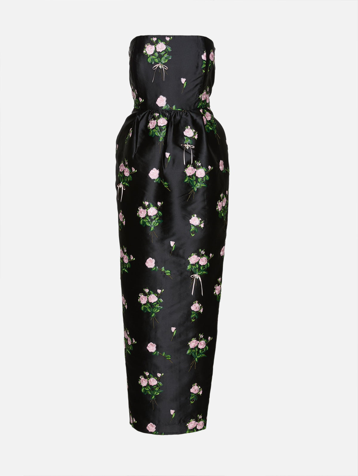 Lena Dress,BERNADETTE,SOFT PINK BLACK,Image 1