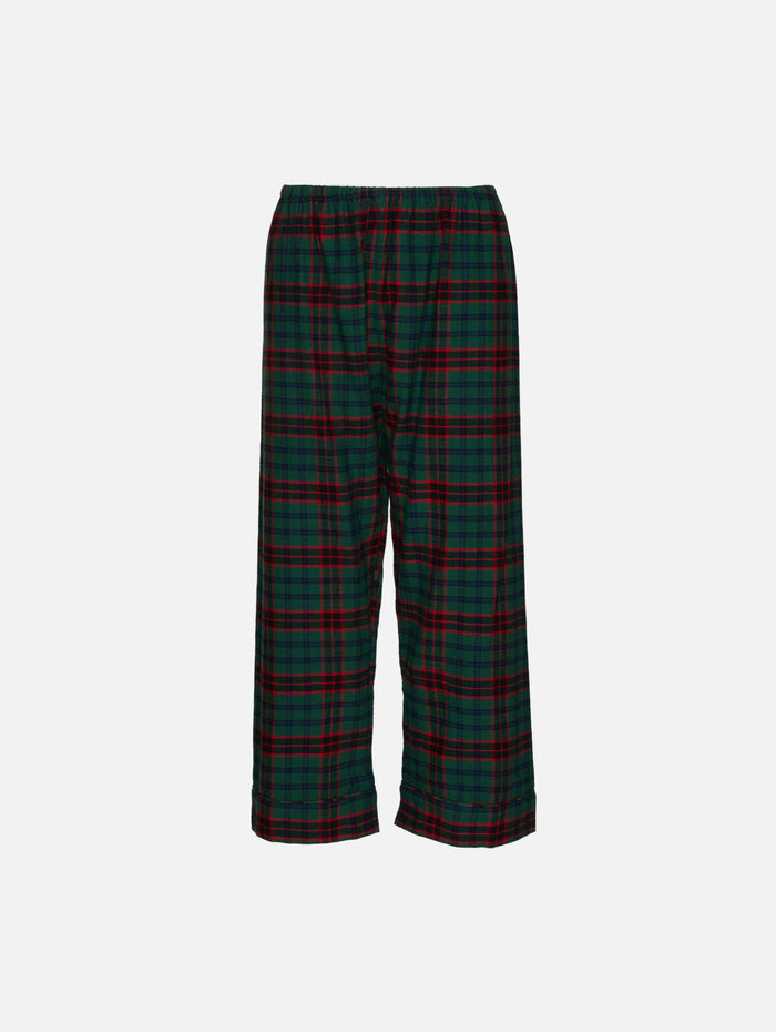 Flannel Easy Sleep Pant,THE GREAT,LODGE PLAID,Image 1