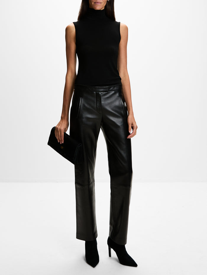 Miles Pant,KHAITE,BLACK,Image 2