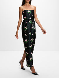Lena Dress,BERNADETTE,SOFT PINK BLACK,Image 3
