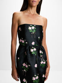 Lena Dress,BERNADETTE,SOFT PINK BLACK,Image 5