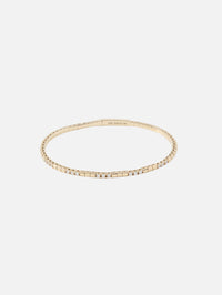 Diamond Flex Trio Station Bracelet,ZOE CHICCO,YELLOW GOLD,Image 1