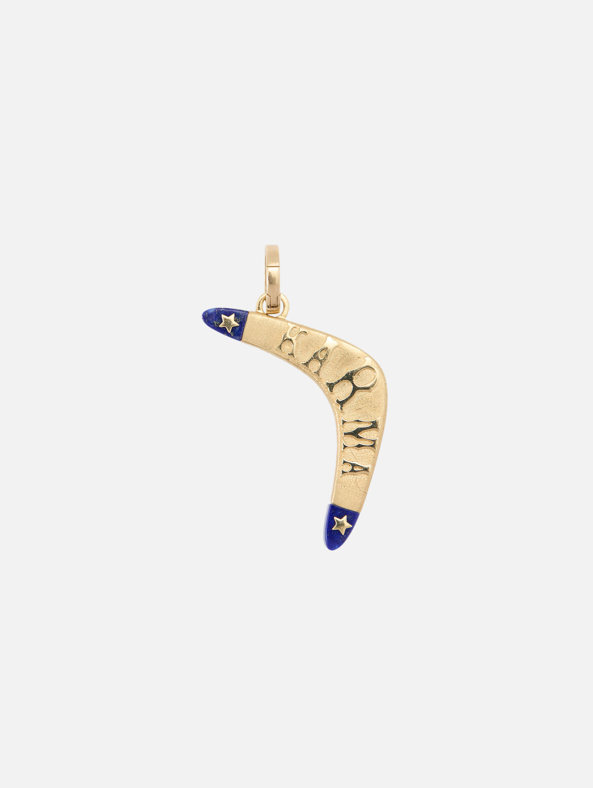 Gold & Lapis Karma Pendant,MARIE LICHTENBERG,YELLOW GOLD,Image 1