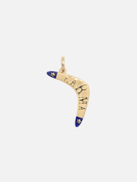 Gold & Lapis Karma Pendant,MARIE LICHTENBERG,YELLOW GOLD,Image 1