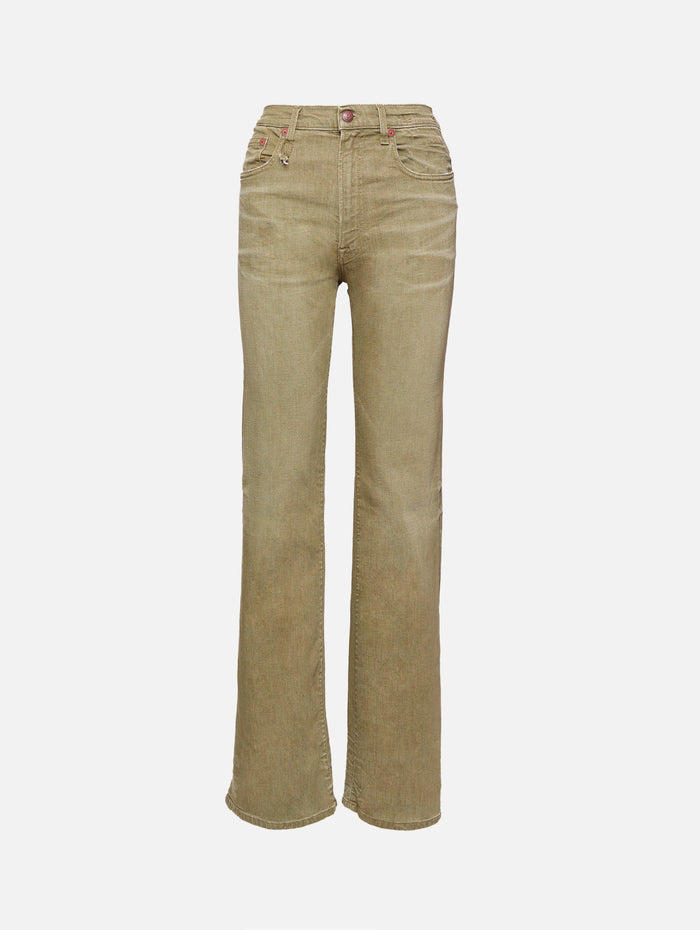 Jane Jean,R13,OLIVE GREEN STRETCH,Image 1