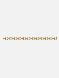 Horsebit Bracelet,GUCCI FINE JEWELRY,YELLOW GOLD,Image 2