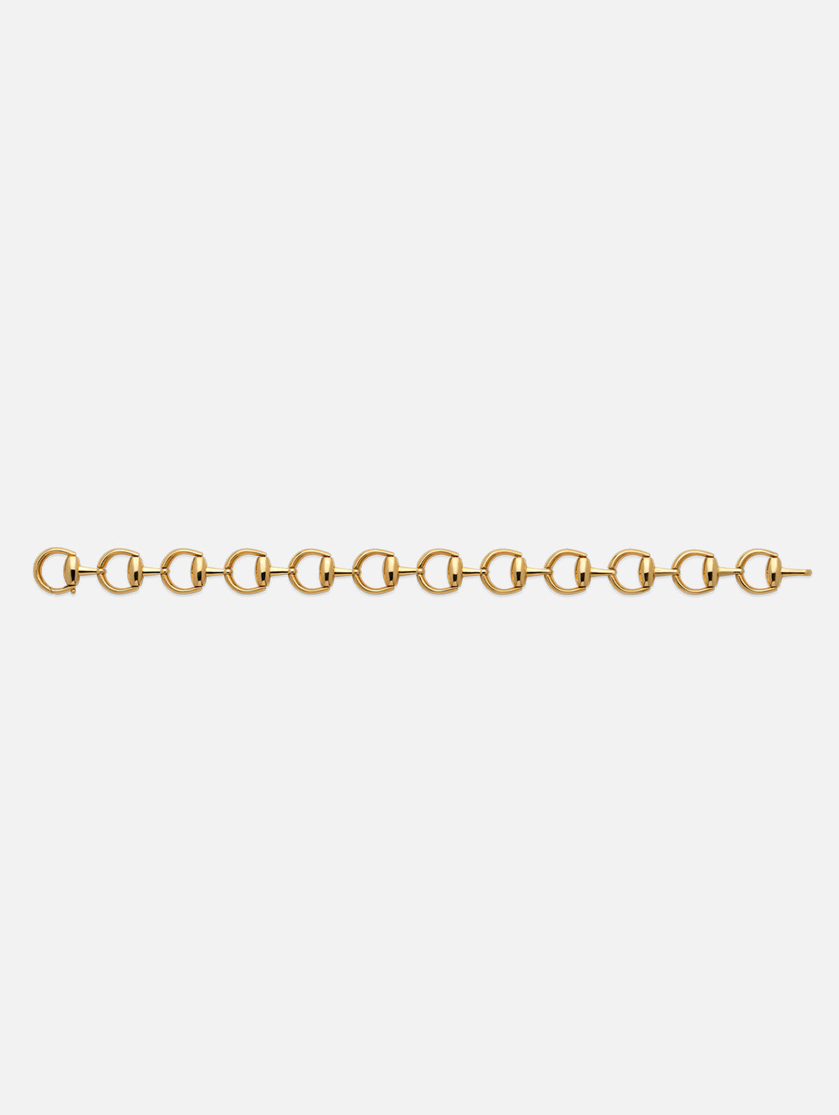 Horsebit Bracelet,GUCCI FINE JEWELRY,YELLOW GOLD,Image 3