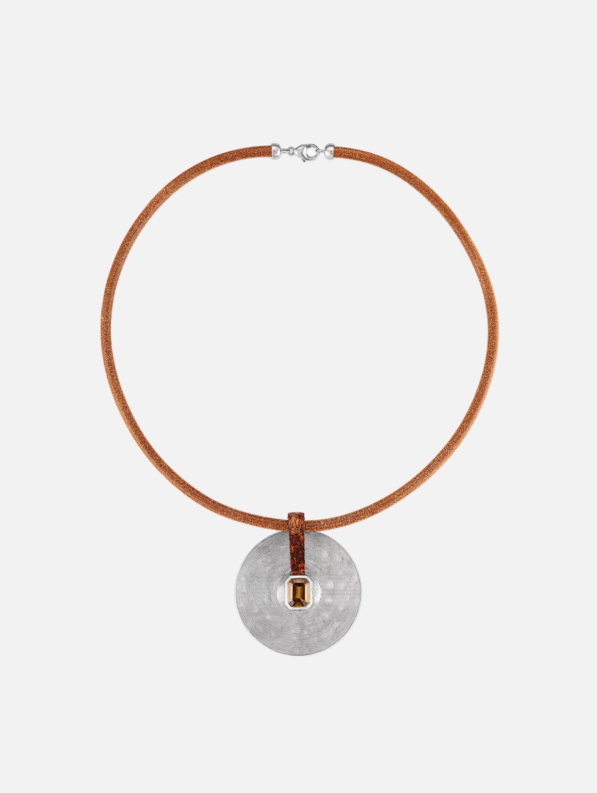 view 1 - Large Cymbal Pendant