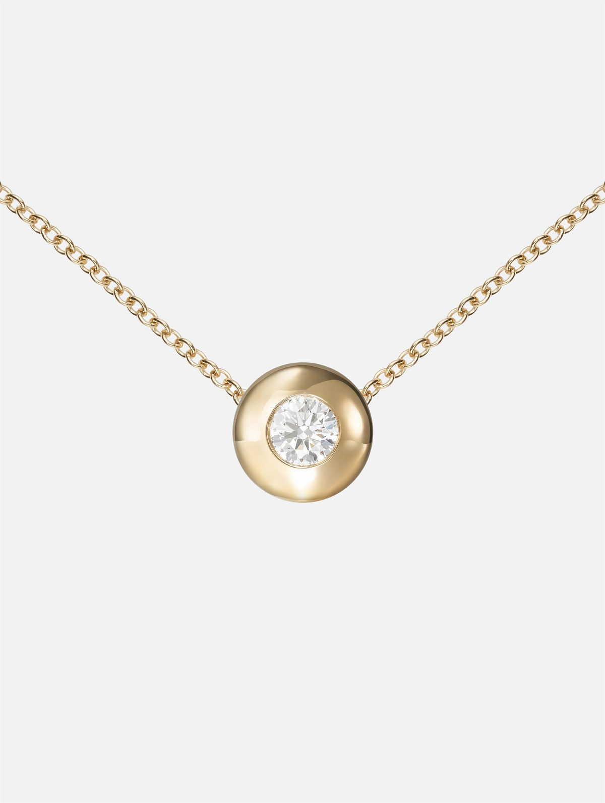 Audrey Pendant Large,MELISSA KAYE,YELLOW GOLD,Image 1
