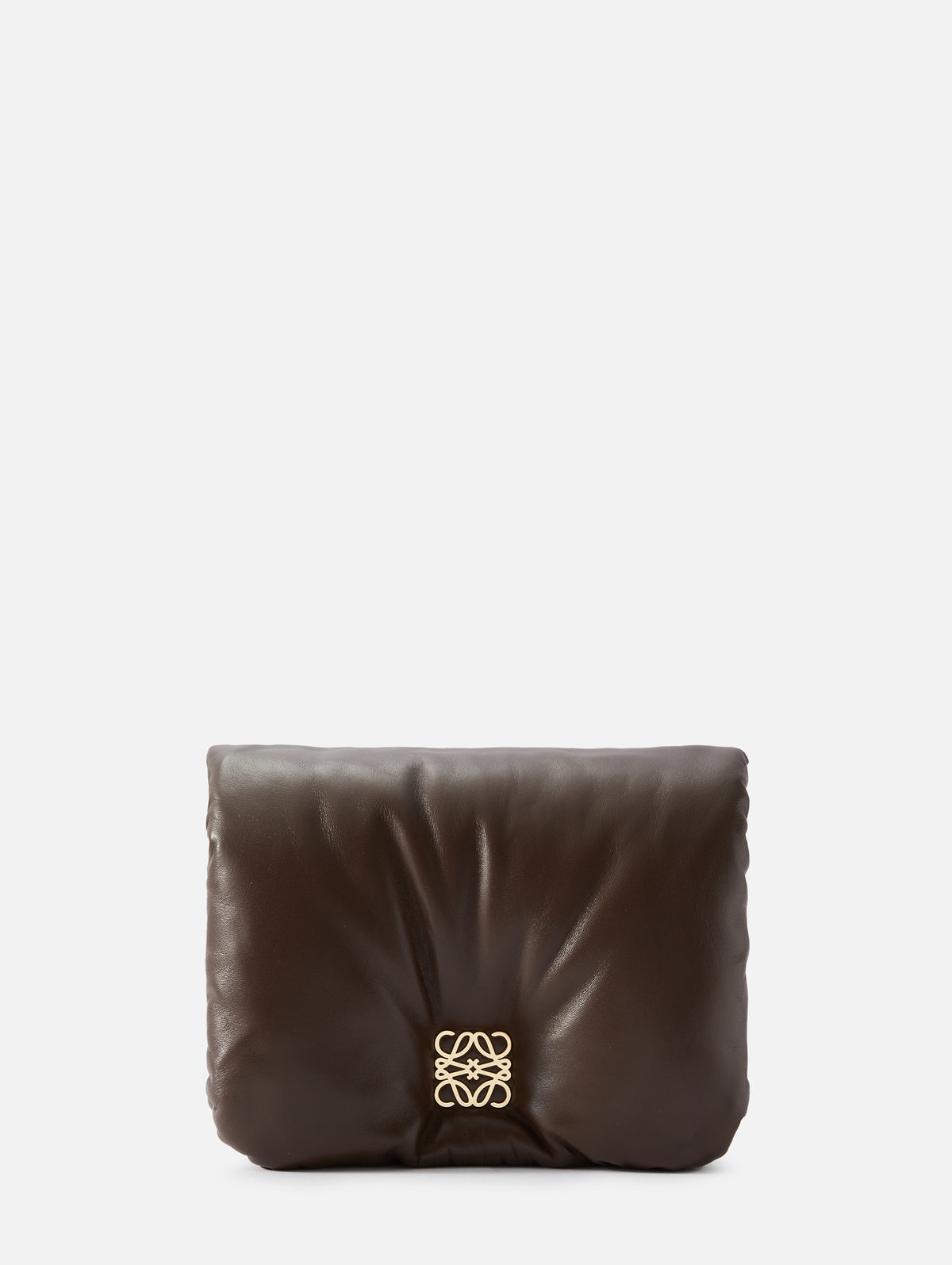 Loewe Goya Mini Pleated Leather Shoulder Bag