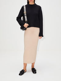 Daisy Sweater,ELYSEWALKER LABEL,BLACK,Image 6