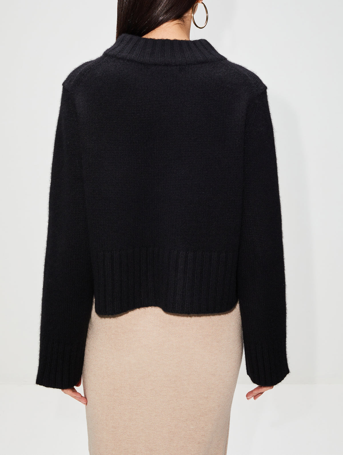 Daisy Sweater,ELYSEWALKER LABEL,BLACK,Image 8