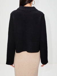 Daisy Sweater,ELYSEWALKER LABEL,BLACK,Image 8