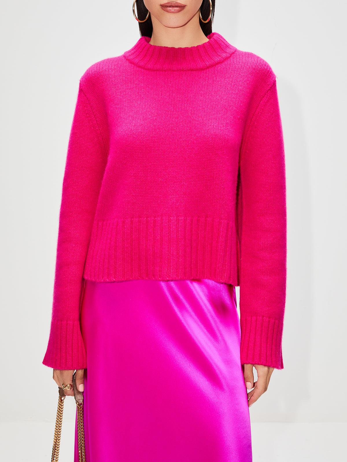 Daisy Sweater,ELYSEWALKER LABEL,BLACK,Image 3