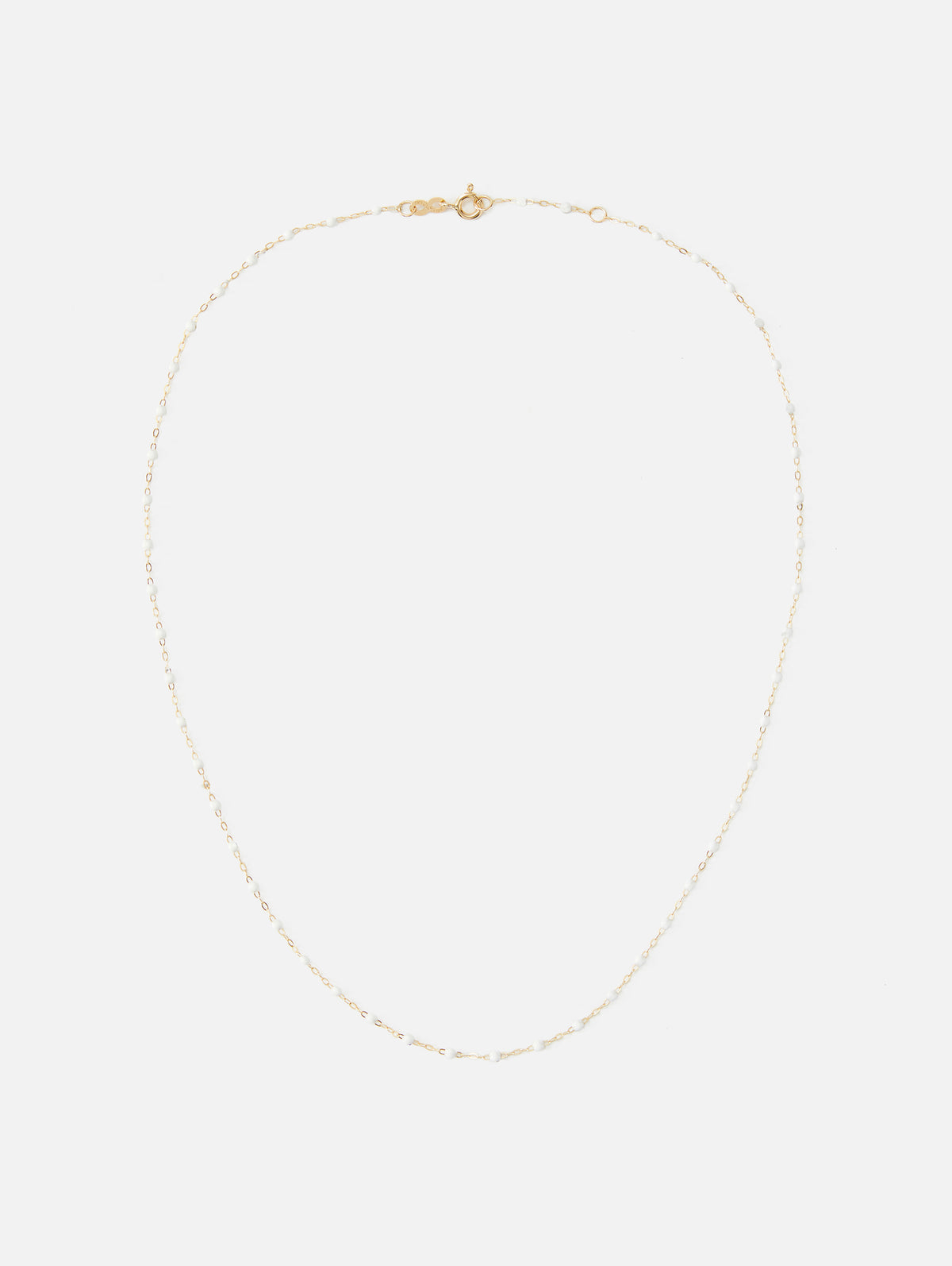 Classic Gigi Necklace,GIGI CLOZEAU,WHITE,Image 5