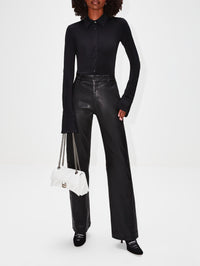 Baggy Low Rise Trouser,SPRWMN,BLACK,Image 2